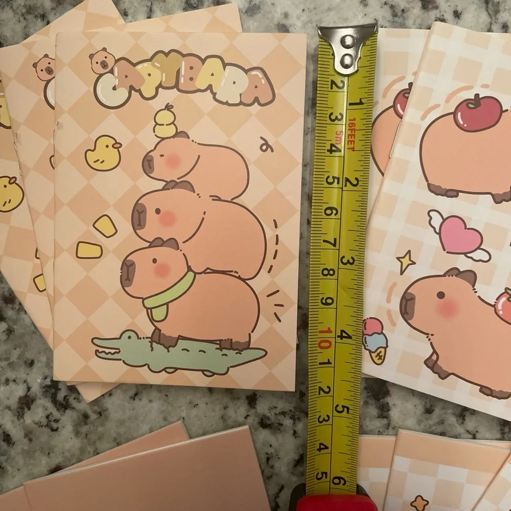 Capybara Mini-Notepad 10-pack - Picture 2 of 3